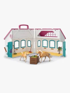 Legetøjsfigurer|Schleich Open Stald Little Horseshoe