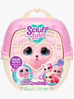 ScruffALuvs Scruff-A-Luvs Bamse, Pink Blandet