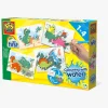Kreativt Legetøj|SES Creative Malesæt Første Mal med Vand, Dinosaur