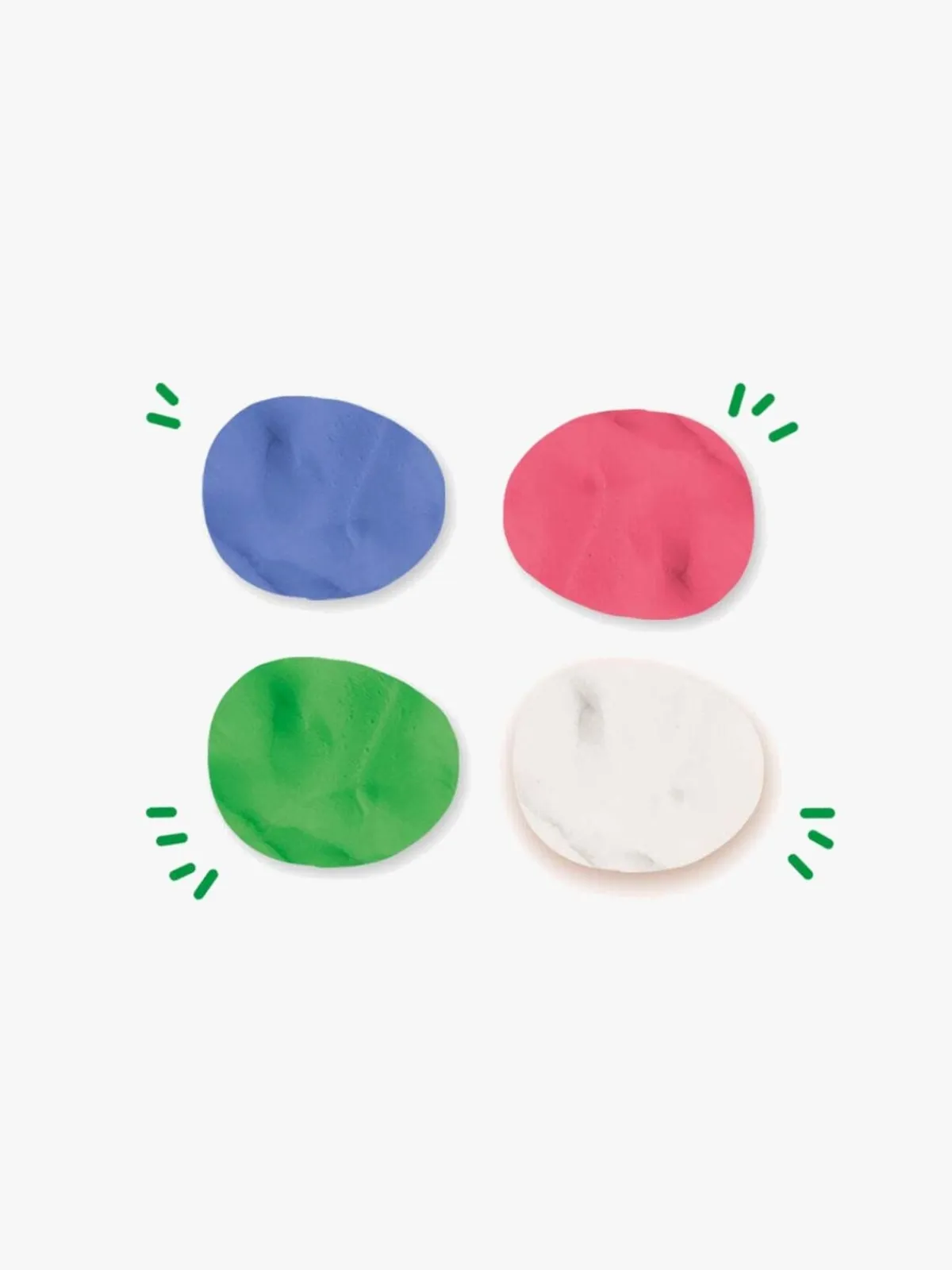SES Kreativt Legetøj-Creative Modellervoks 4-pak