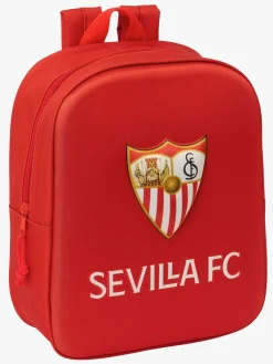 Børn SevillaFC Sevilla FC 3D Mini Rygsæk 6L, Rød