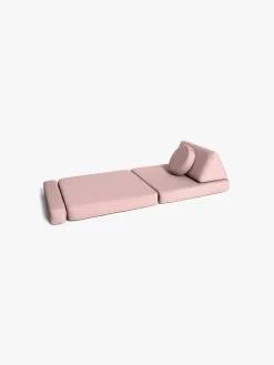 Børn Shappy Børnemøbler-Play Bygbar Lænestol 80x80 cm, Soft Pink