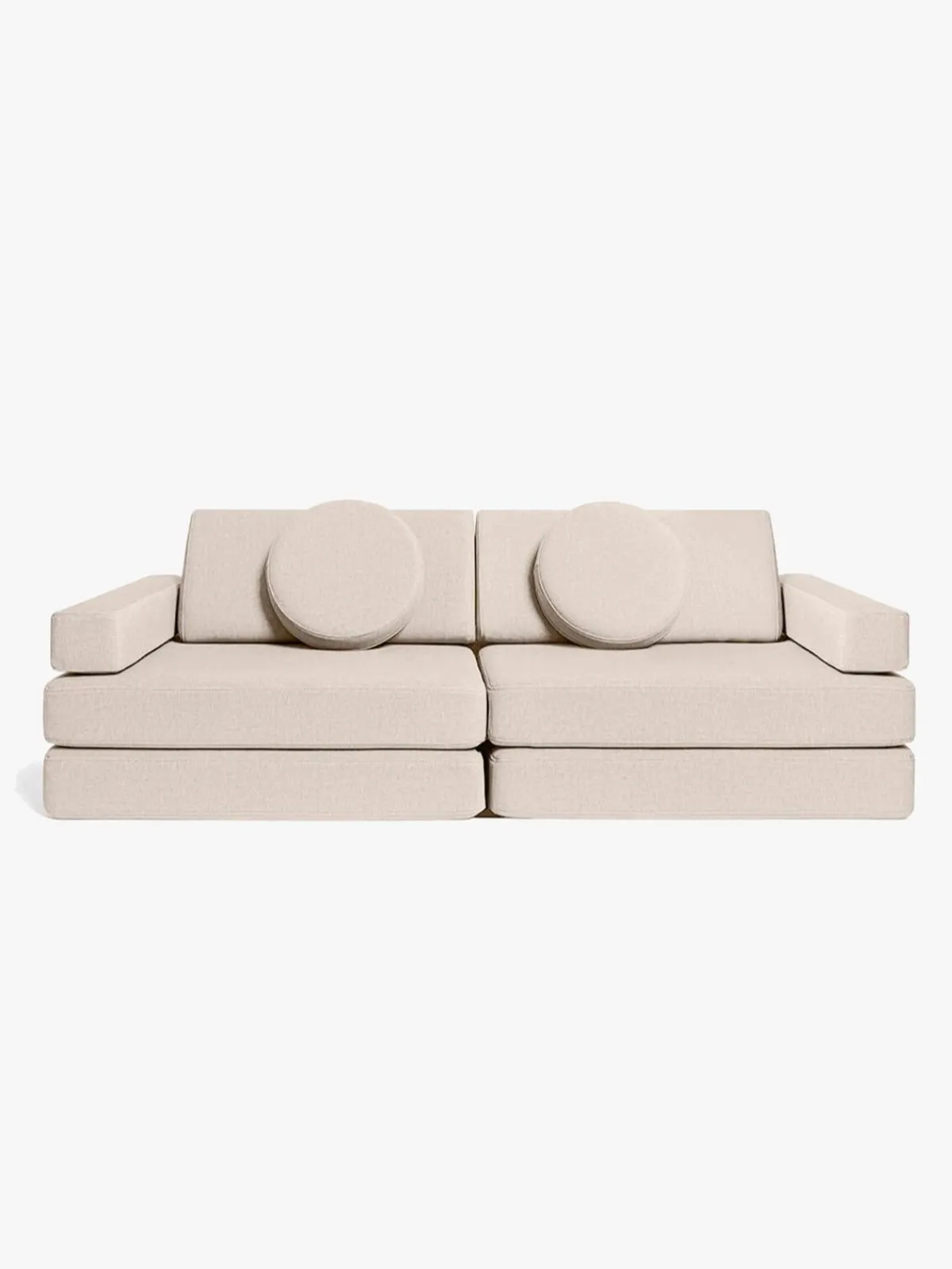 Børn Shappy Play Bygbar Sofa 160x80 cm, Soft Beige