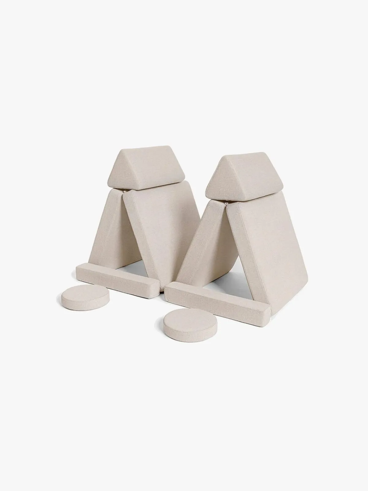 Børn Shappy Play Bygbar Sofa 160x80 cm, Soft Beige