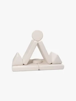 Børn Shappy Børnemøbler-Play Teddy Bygbar Sofa 160x80 cm, Cream White