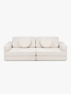 Børn Shappy Børnemøbler-Play Teddy Bygbar Sofa 160x80 cm, Cream White