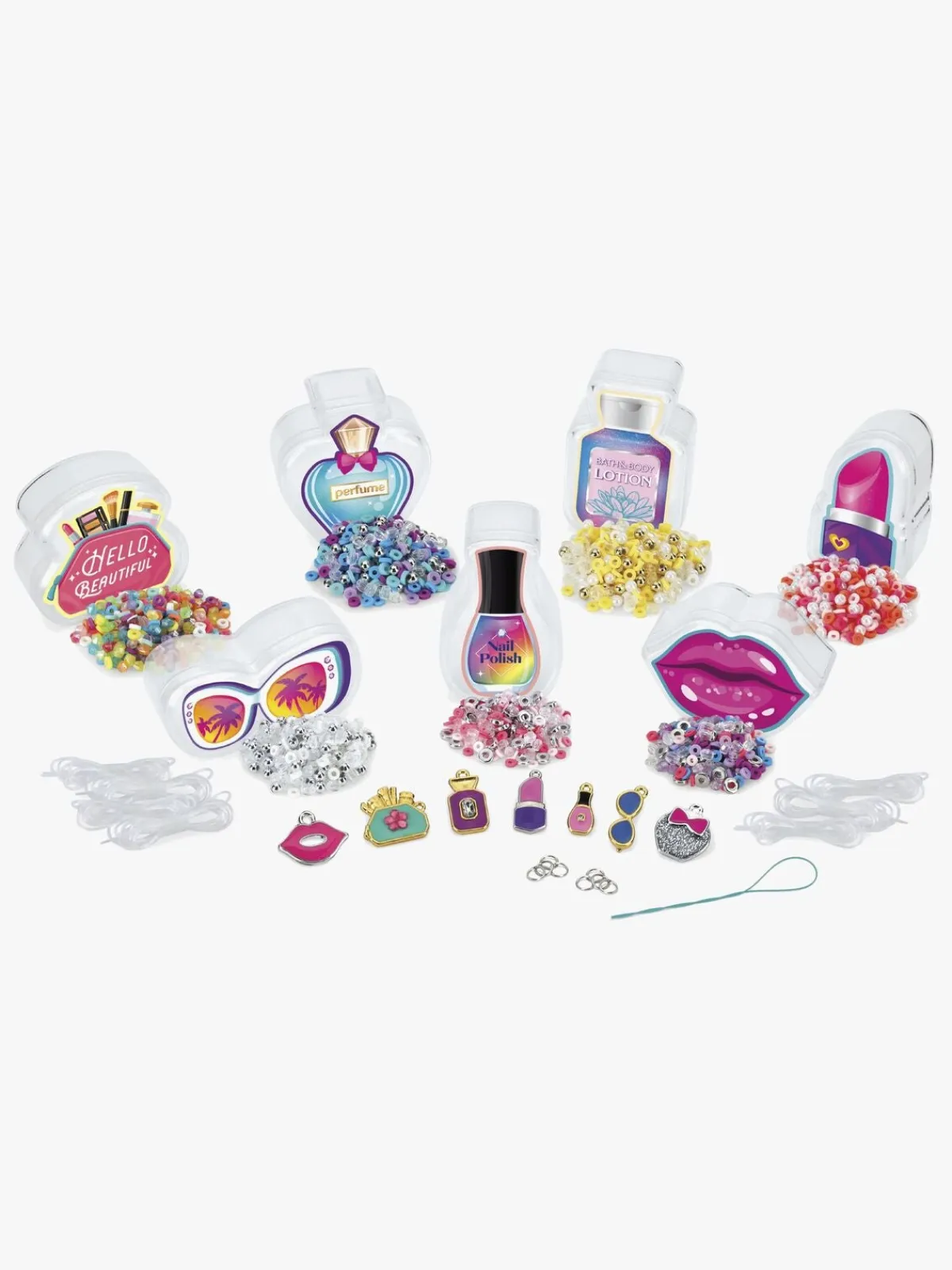 ShimmerNSparkle Kreativt Legetøj-Shimmer n' Sparkle Mini Mania Beauty Charms Armbåndssæt