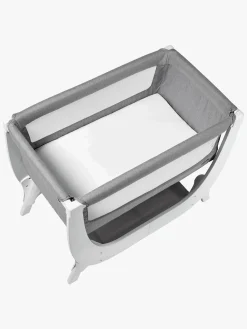 Børn Shnuggle Air Bedside Crib, Dove Grey