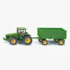 SIKU Traktor Med Anhænger John Deere 1:50