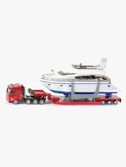 Legetøjsbiler & -Fartøjer|SIKU Transportbil Med Yacht 1:87