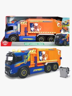 DickieToys Elbiler & -Køretøjer|Legetøjsbiler & -Fartøjer-Simba Toys DICKIE  Gigantisk Skraldevogn 55 cm