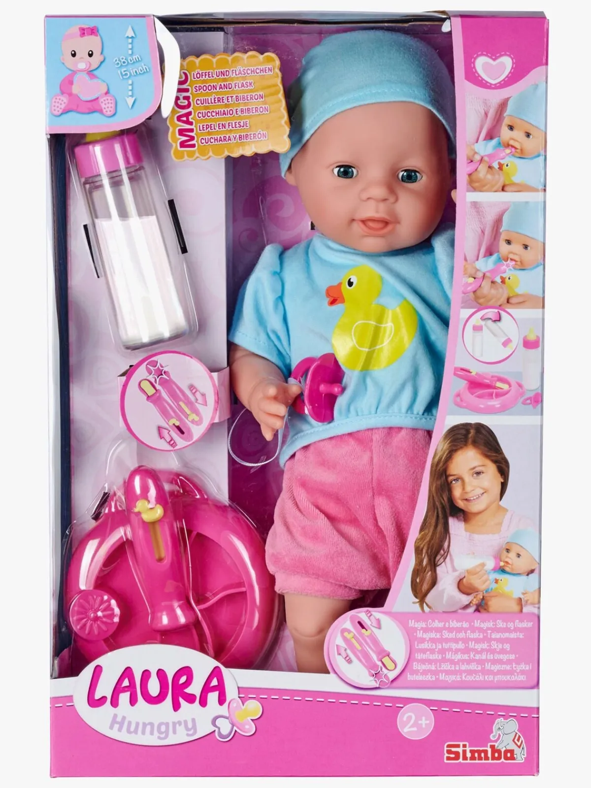 SimbaToys Simba Toys Dukke Laura Sulten 38 cm