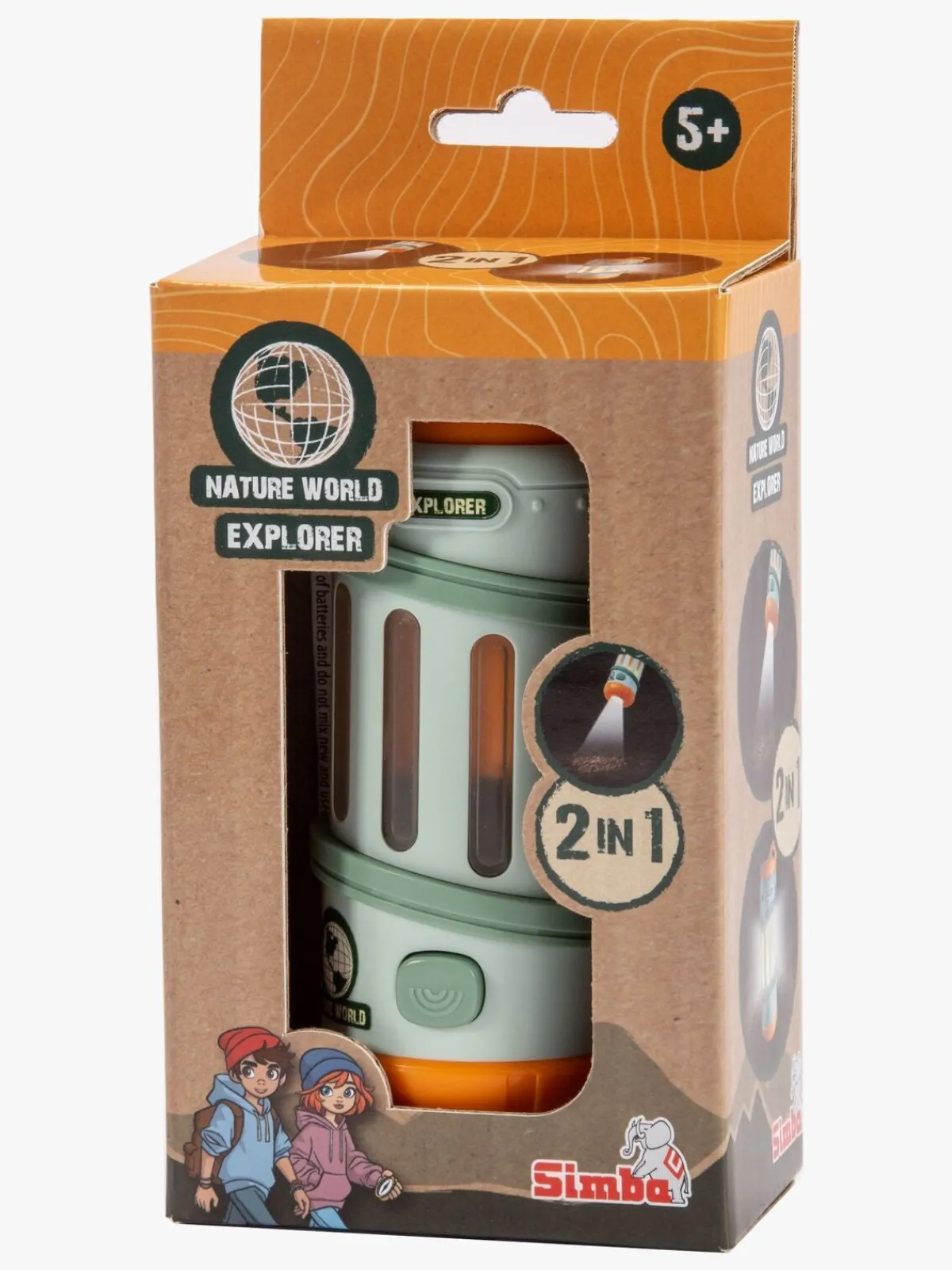 Eksperimenter & Videnskab|SimbaToys Simba Toys Nature World Explorer Lommelygte