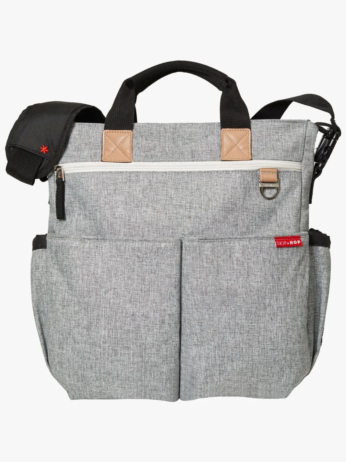 SkipHop Skip Hop Duo Signature Pusletaske, Grey Melange