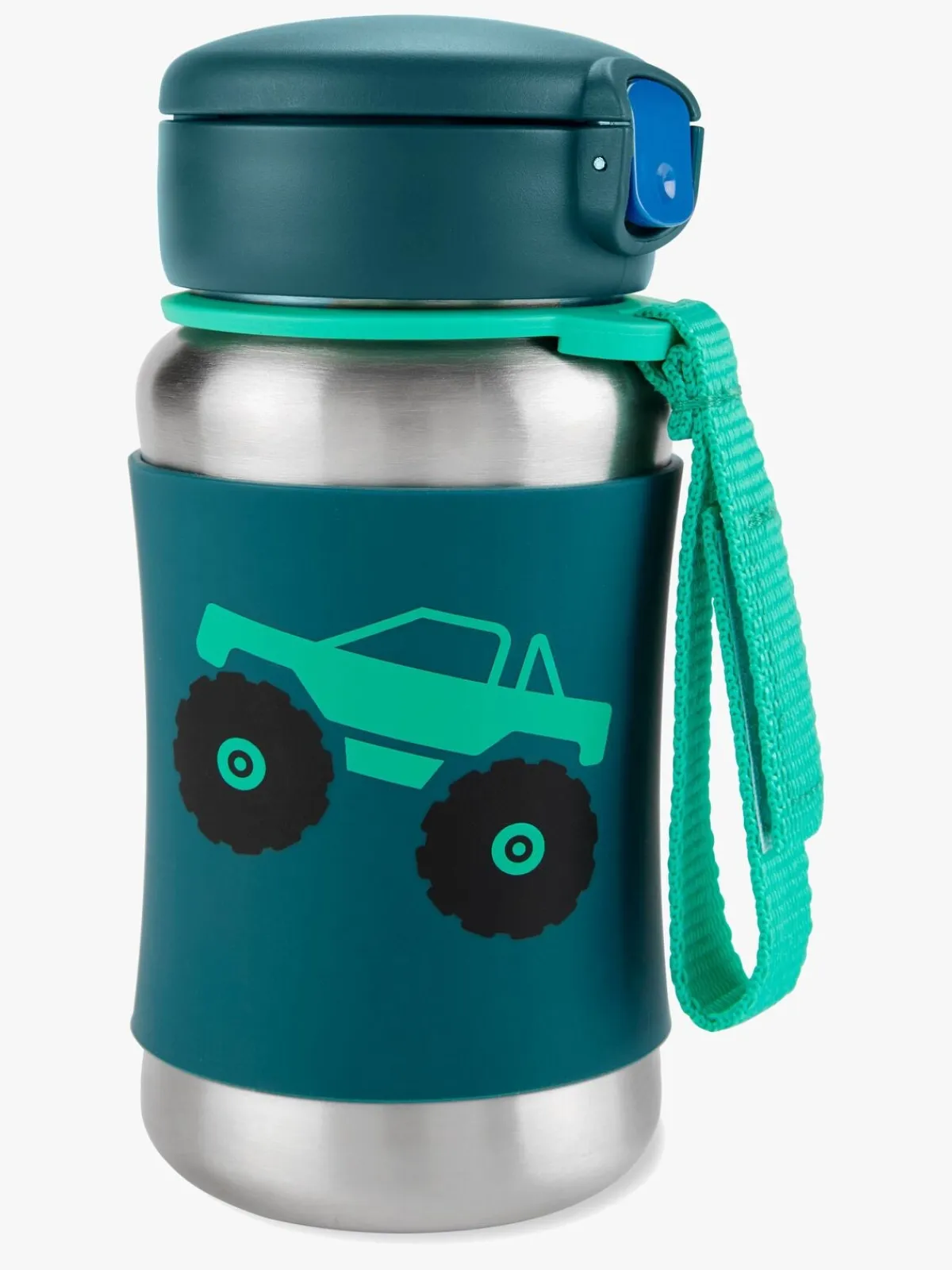 SkipHop Spisetid-Skip Hop Spark Style Drikkedunk Monster Truck, Grøn