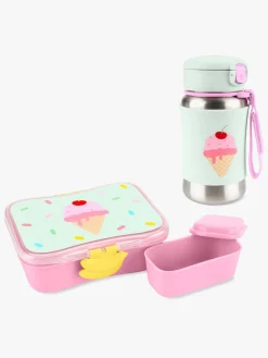 SkipHop Skip Hop Spark Style Madkasse og Flaske Is, Pink