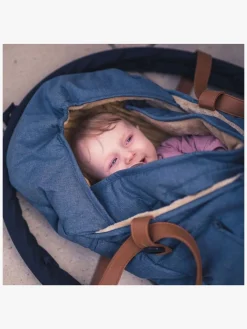 Køreposer|Sleepbag Mini Vinterkørepose, Grey Mélange/Brown Grå