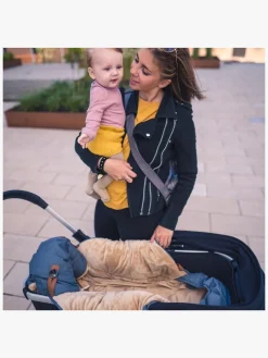 Køreposer|Sleepbag Mini Vinterkørepose, Grey Mélange/Brown Grå