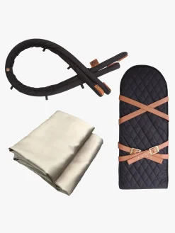 Køreposer|Sleepbag Tilbehørspakke Mini, Black/Brown Sort