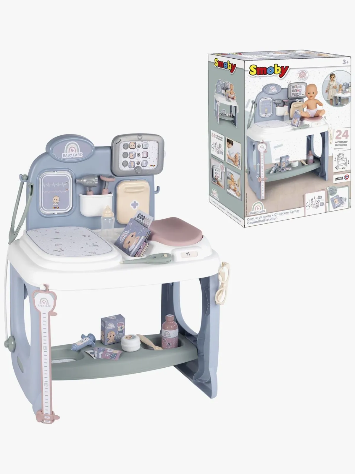 Dukker & Bamser|Smoby Baby Care Legesæt Børnelæge
