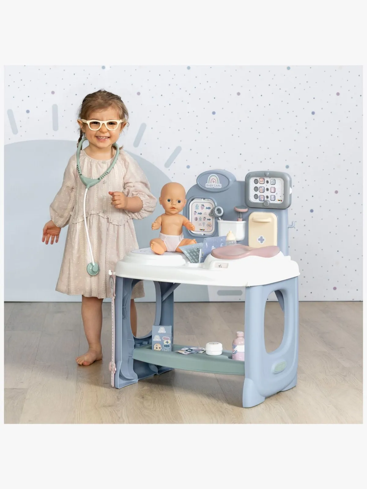 Dukker & Bamser|Smoby Baby Care Legesæt Børnelæge