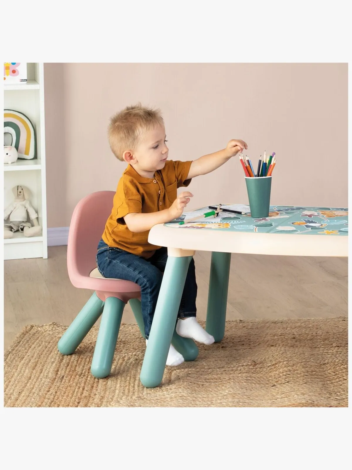 Børn Smoby Kid Stol, Pink