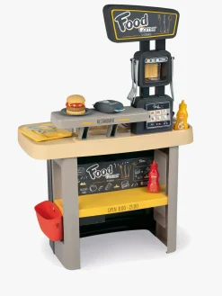 Smoby Rolleleg-Legekøkken Restaurant Food Corner 2-in-1