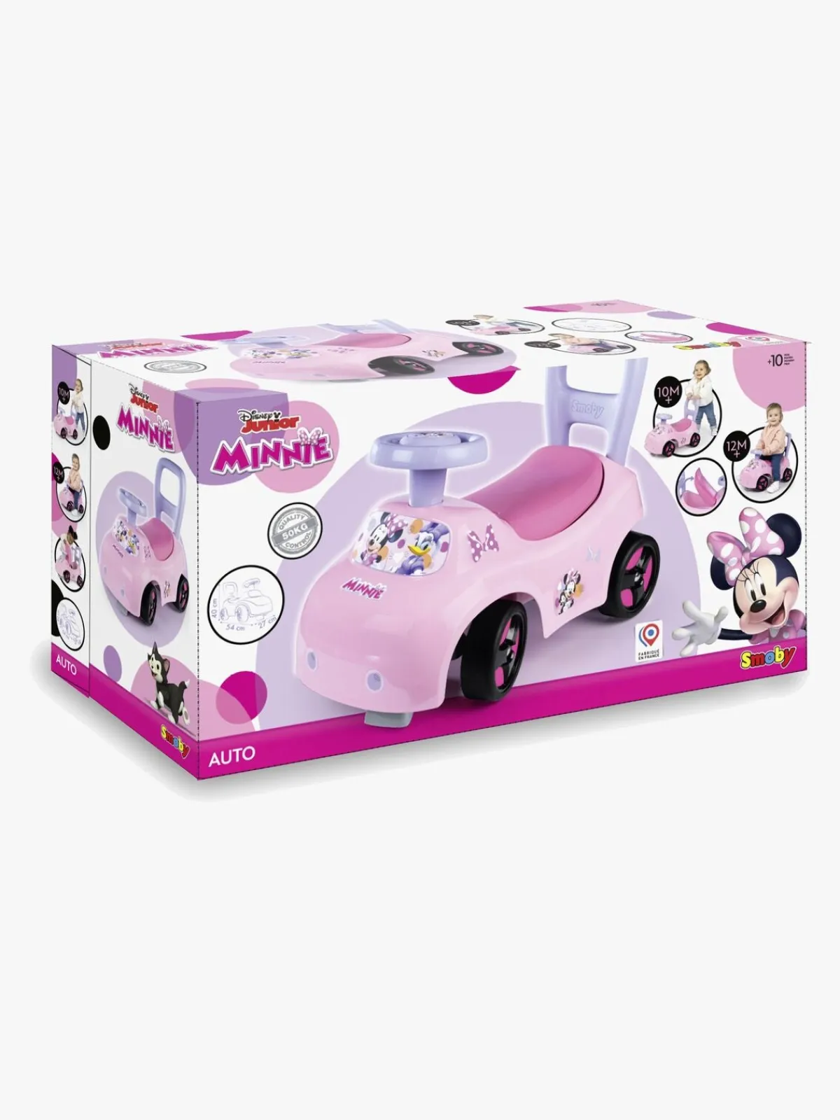 Smoby Pedal- & Gåbiler-Minnie Mouse Gåbil