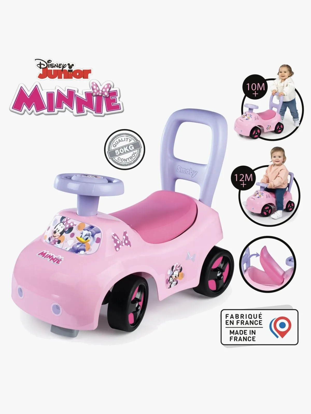 Smoby Pedal- & Gåbiler-Minnie Mouse Gåbil