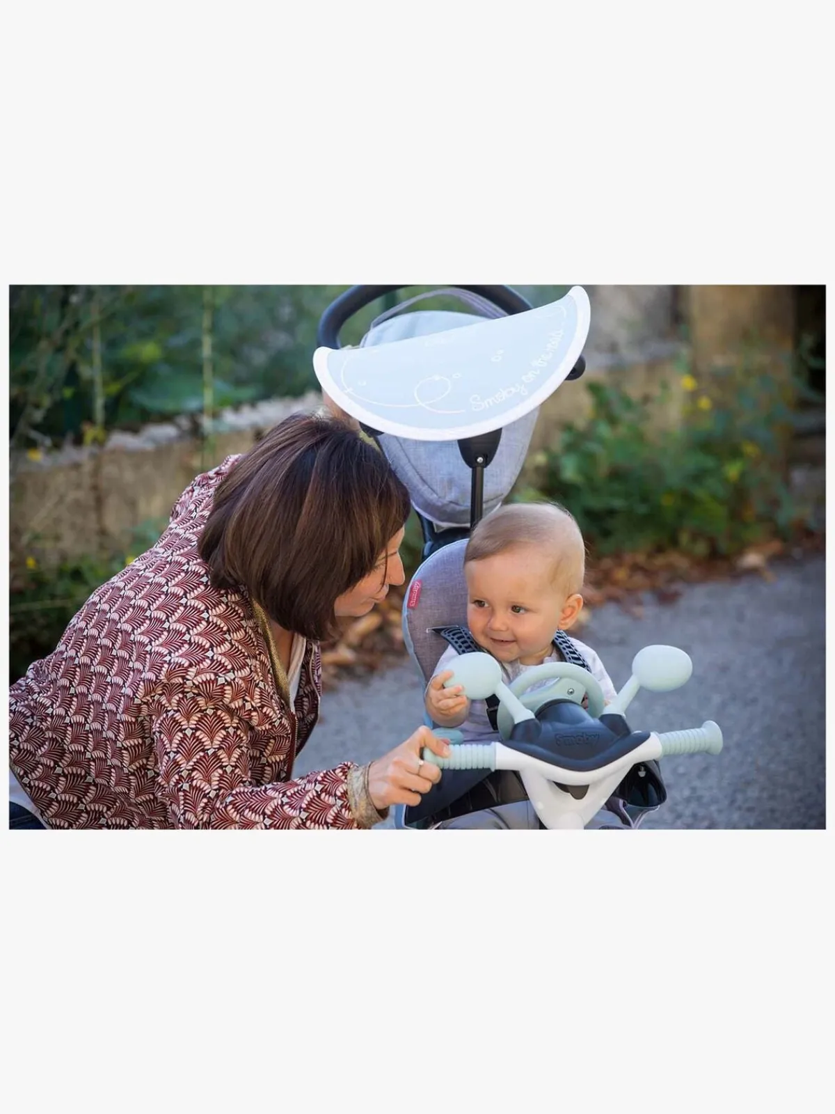 Smoby Trehjulet Cykel Baby Driver Plus, Blå