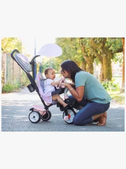 Smoby Trehjulet Cykel Baby Driver Plus, Pink