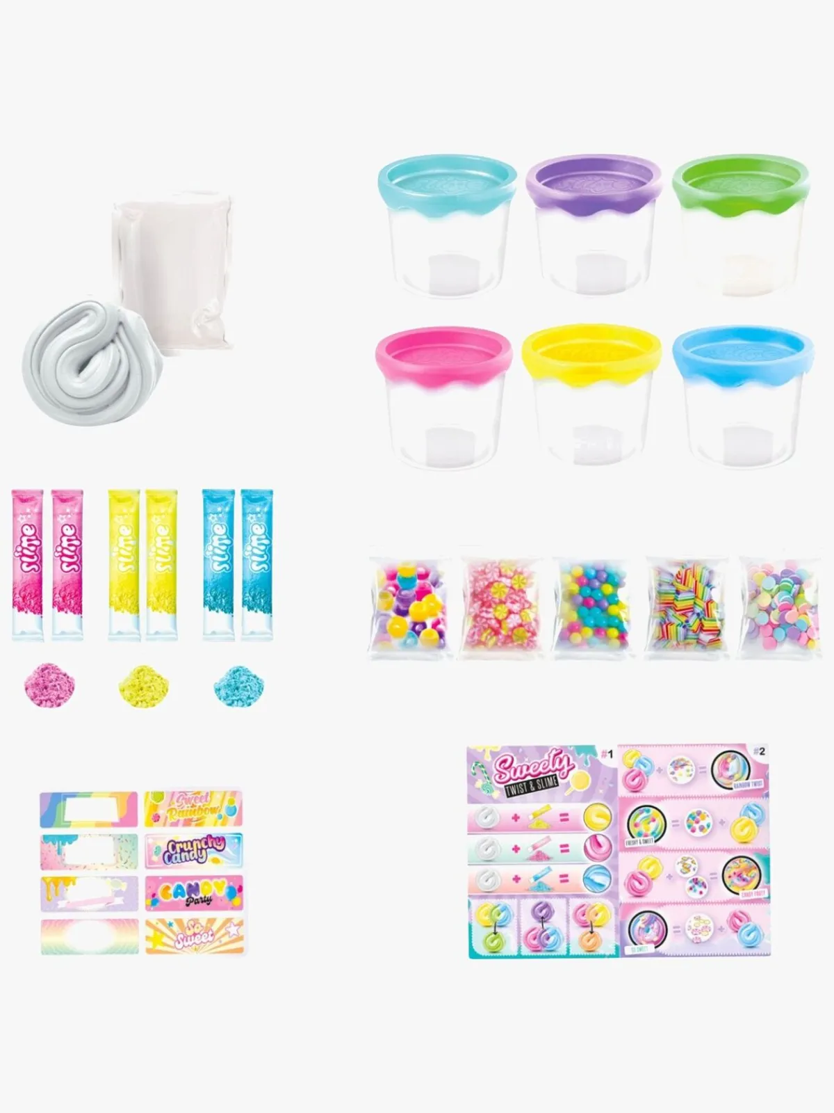SoSlime So Slime Slimesæt Sweety Twist & Slime