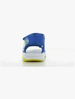 Sandaler & Klipklapper|Sonic Blinkende Sandaler, Blue/Neon Yellow