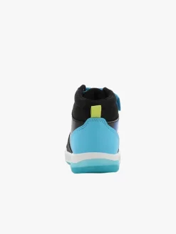 Børn Sonic Blinkende Sneakers, Black/Blue