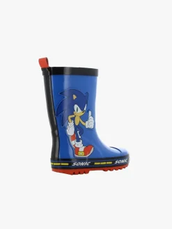 Børn Sonic Gummistøvler-Gummistøvler, Cobalt Blue/Black