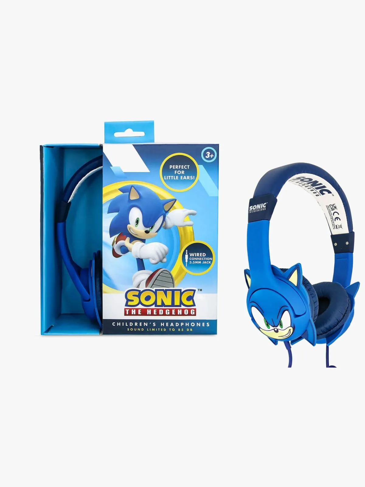 OTLTechnologies Sonic Høretelefoner med Ører 85dB, Blå