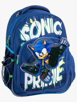 Børn Sonic Prime Rygsæk, Mørkeblå