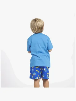 Børn Sonic Nattøj-Pyjamas, Blå