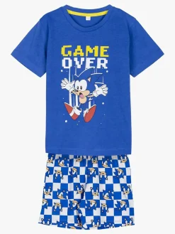 Nattøj|Sonic Pyjamas, Blå