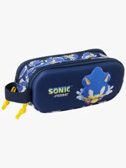 Børn SonicTheHedgehog Tasker-Sonic The Hedgehog 3D Rygsæk 8,5L & Penalhus