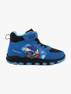 Børn Sonic The Hedgehog Vinterstøvler, Black/Cobalt Blue