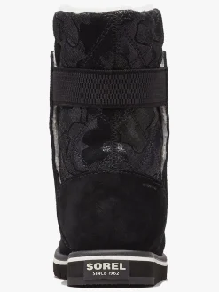 Børn Sorel Støvler & Vinterstøvler-Children's Rylee Støvler, Black/Light Bisque