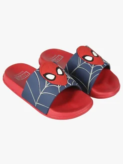 Børn Spiderman Spider-Man Pool Sliders Hjemmesko, Rød/Blå