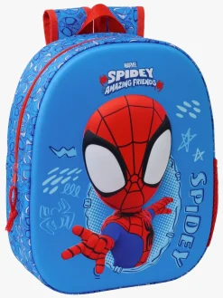Børn SpideyandFriends Spidey And His Amazing Friends 3D Rygsæk 8.5L, Blå