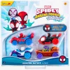 SpideyandFriends Legetøjsbiler & -Fartøjer-Spidey And His Amazing Friends Bilsæt 4-pak