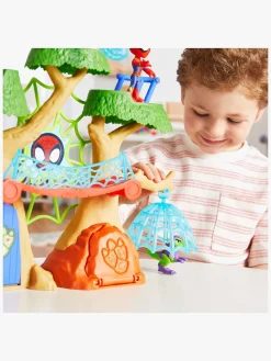 SpideyandFriends Legetøjsfigurer-Spidey and His Amazing Friends Dino-Webs Legesæt