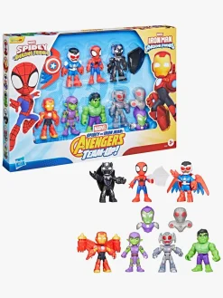 SpideyandFriends Legetøjsfigurer-Spidey And His Amazing Friends Figursæt Friends Collab