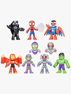 SpideyandFriends Legetøjsfigurer-Spidey And His Amazing Friends Figursæt Friends Collab