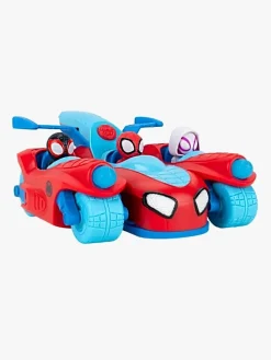 SpideyandFriends Legetøjsfigurer-Spidey and His Amazing Friends Team Split Racer Sæt