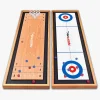 SportMe Spil & Puslespil-Shuffleboard 3-i-1